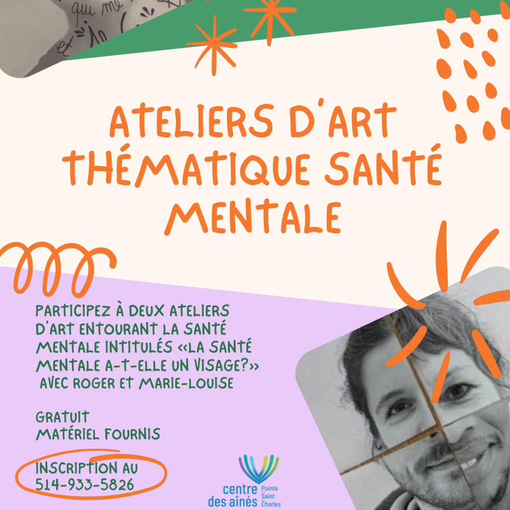 Déjeuner croissants - Atelier d’art sur la santé mentale