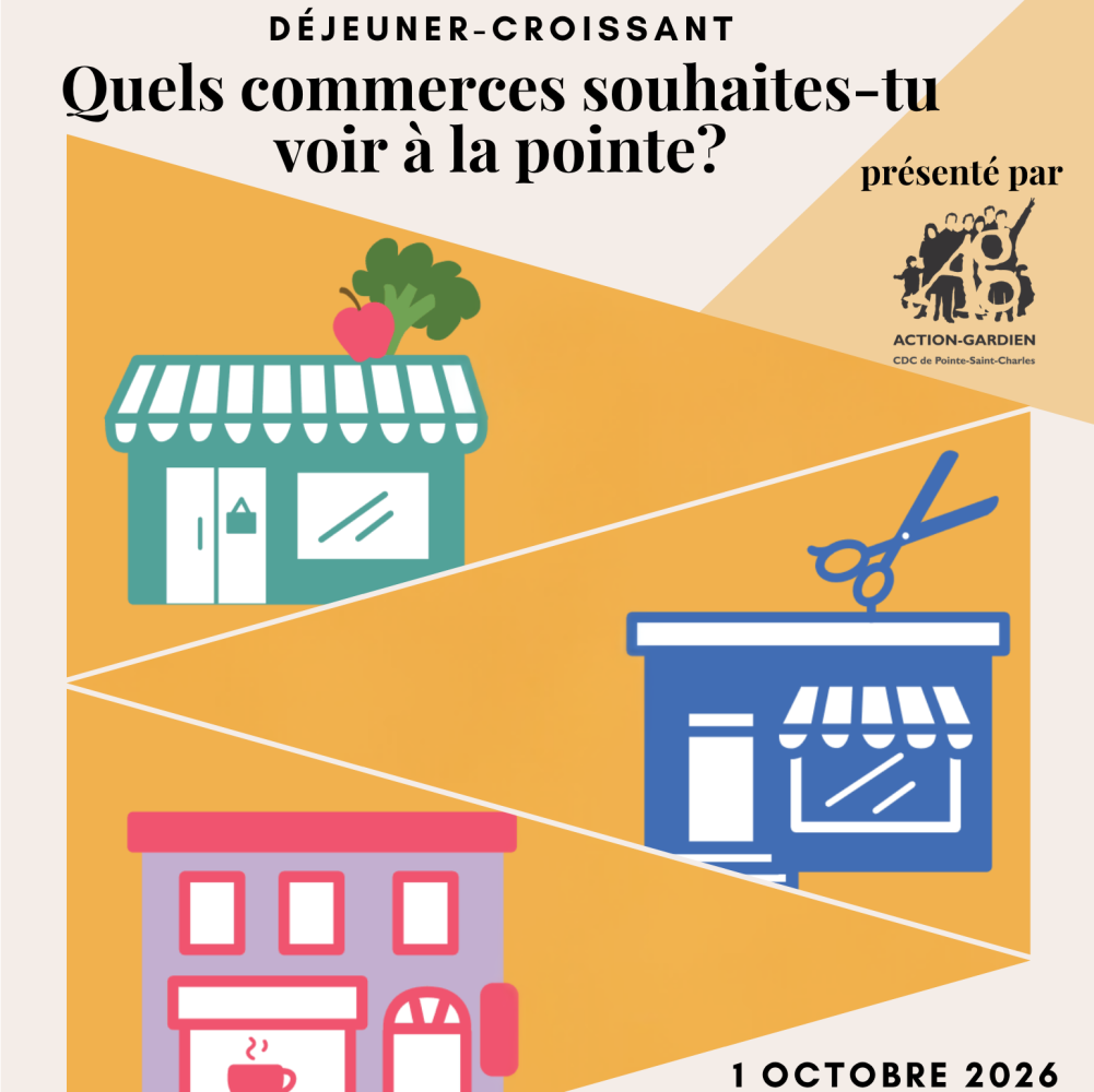 Déjeuner croissants - Commerces Bridge-Bonaventure