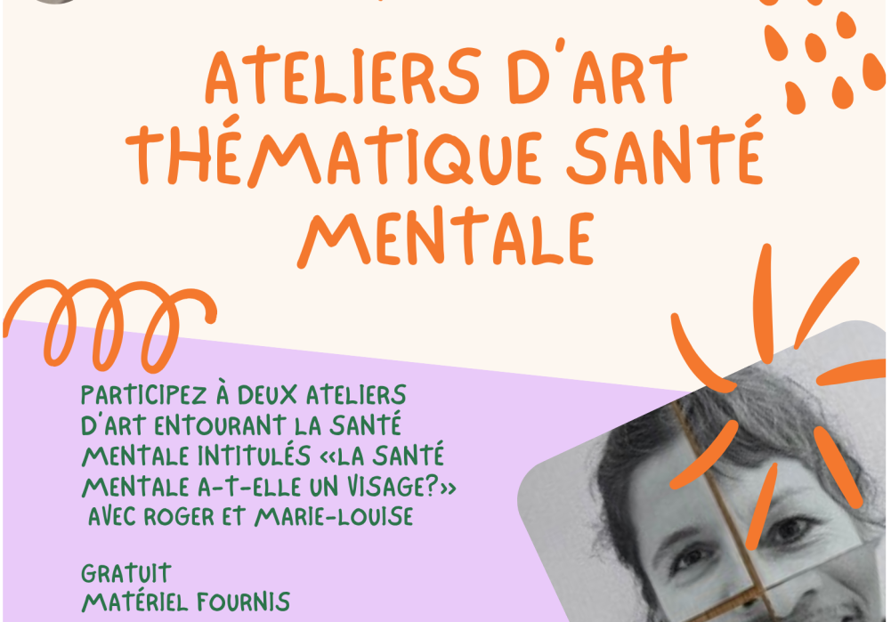 Déjeuner et atelier d’art sur la santé mentale