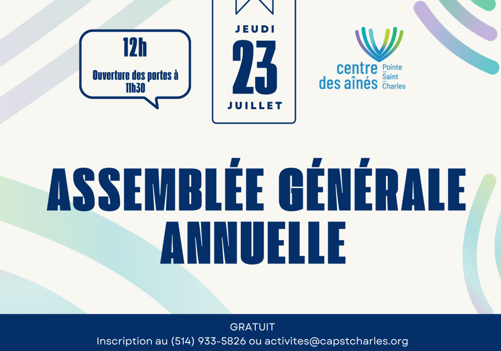 Assemblée générale annuelle 2025-2026